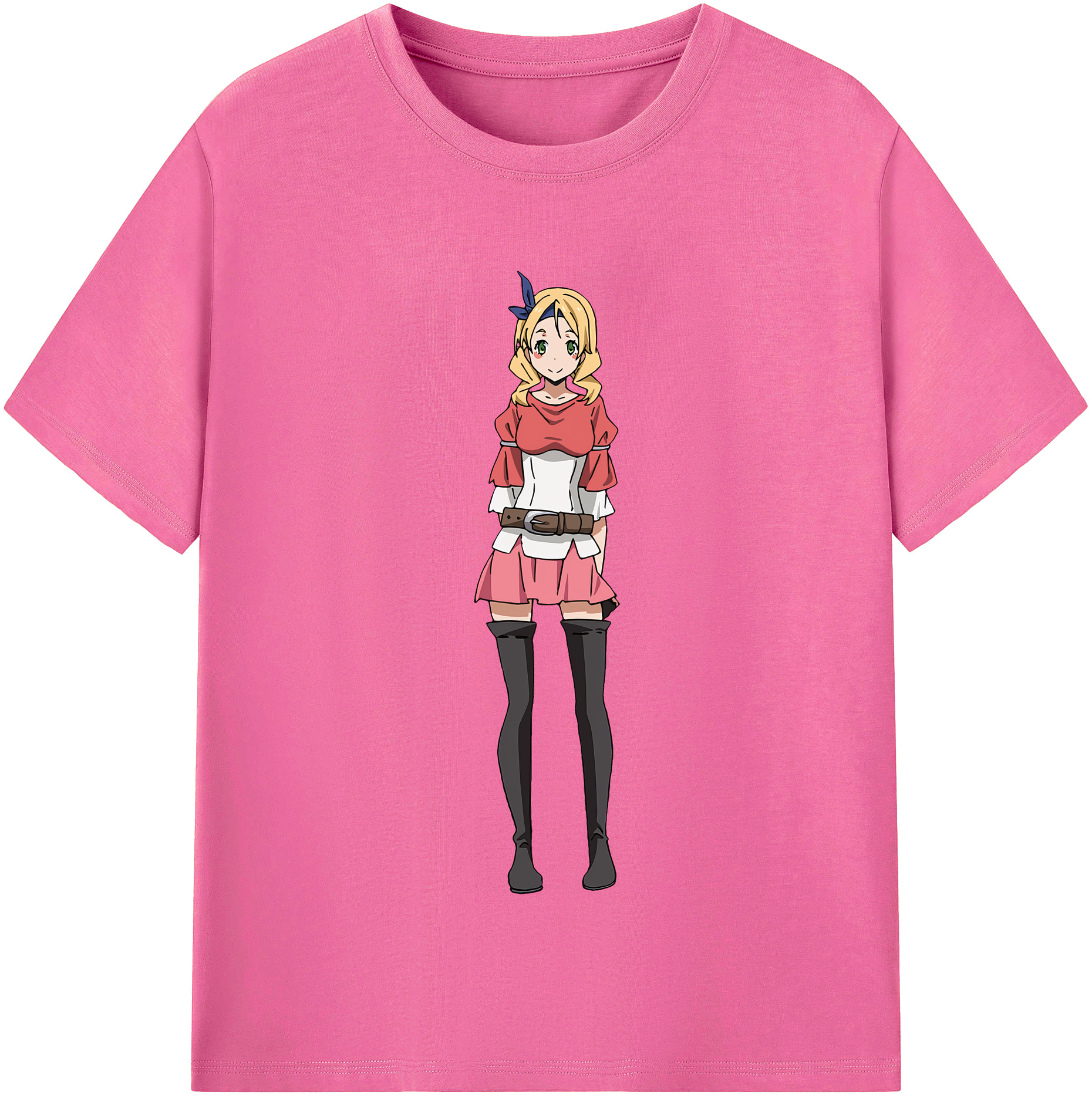 （画像用） 転スラ Regarding Reincarnated to Slime レディースカジュアルプリントTシャツ（綿100％）